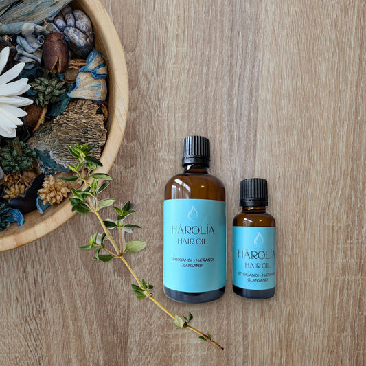 Hárolía – handgert hjá Jurtadís