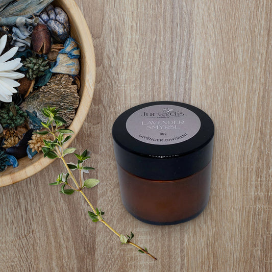 Lavender smyrsl – handgert hjá Jurtadís