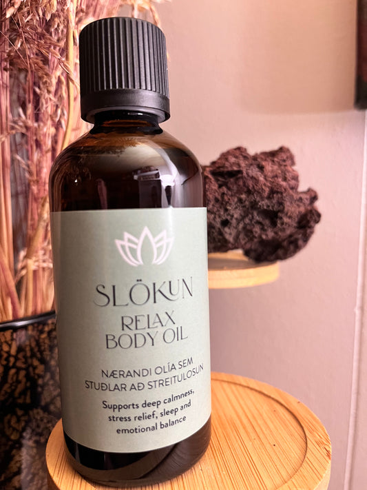 SLÖKUN / RELAX body oil 100ml